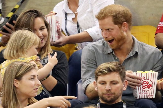 A two-year-old still manages to steal your popcorn...