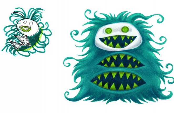 I Spent The Last 2 Years Drawing 300 Monsters Based On Kid Drawings