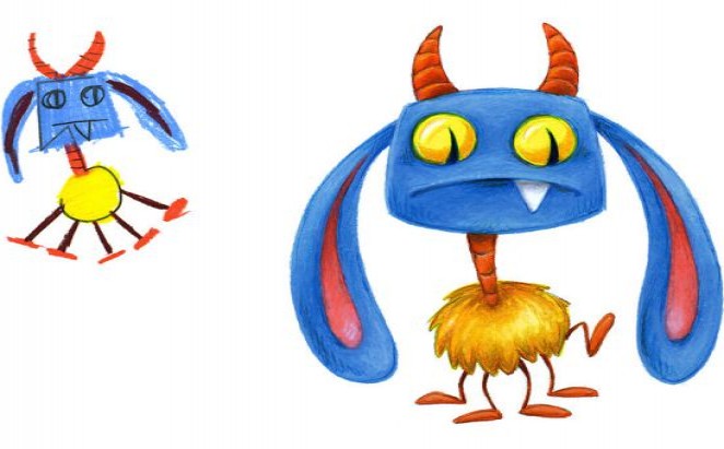 I Spent The Last 2 Years Drawing 300 Monsters Based On Kid Drawings